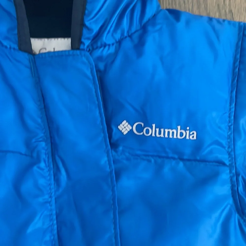 NWT Columbia Snuggly Bunny Baby Bunting Suit Blue 3-6 Months
